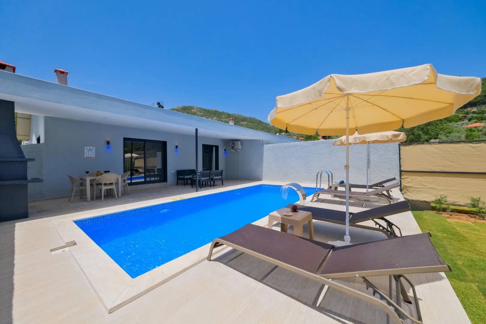 Fethiye Eldirek'te Yemyeşil Doğada, Özel Havuzlu, Kiralık Villa görsel 2