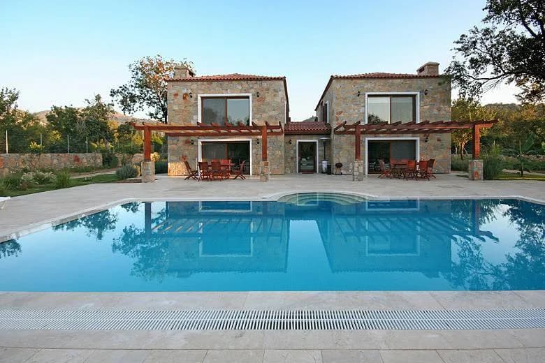 Bodrum Yalıkavak'ta Doğanın İçinde, Özel Havuzlu, Taş Villa görsel 1