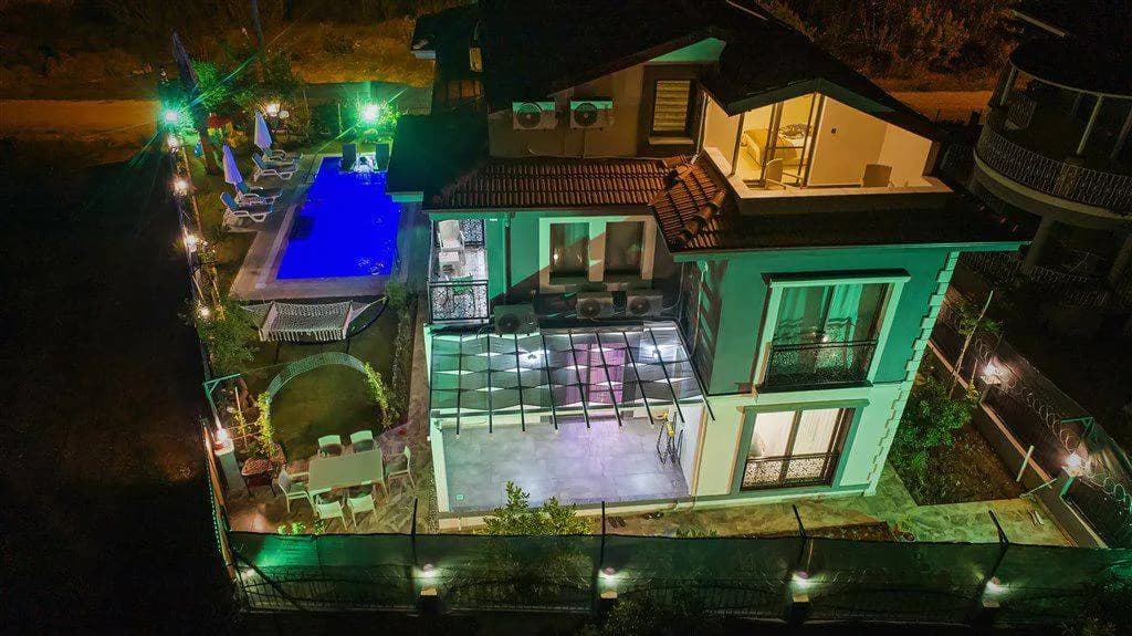 Fethiye Çiftlik'te Huzur Dolu Doğada, Özel Havuzlu, Kiralık Villa görsel 1