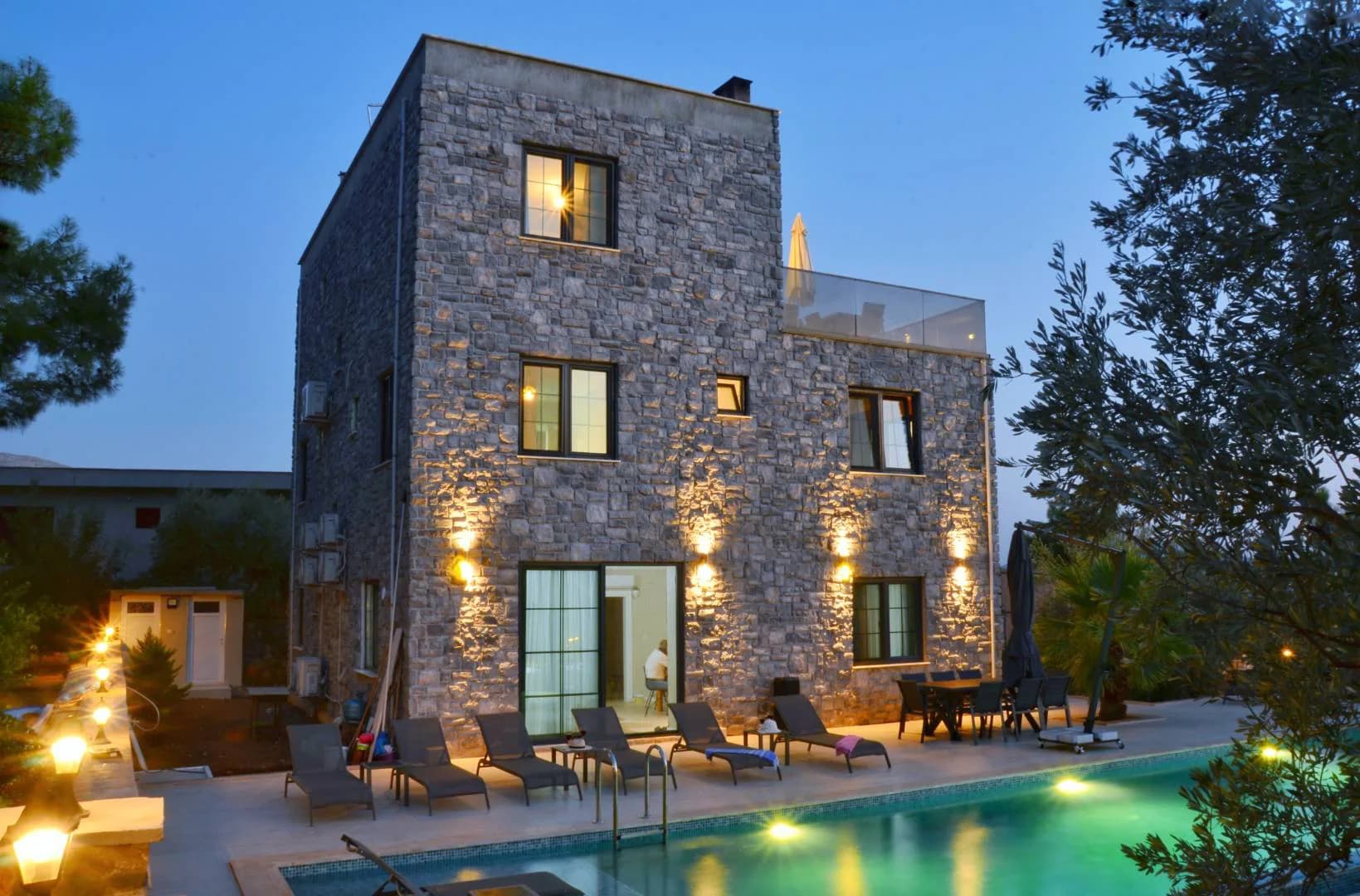 Kaş Çayköy'de Geniş Ailelere Uygun, Özel Havuzlu, 14 Kişilik Villa görsel 2