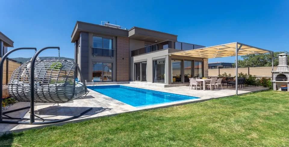 Kaş Andifli'de Doğa İle İç İçe, Özel Havuzlu, 6 Kişilik, Lüks Villa görsel 1