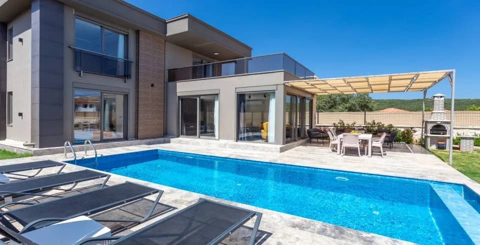 Kaş Andifli'de Doğa İle İç İçe, Özel Havuzlu, 6 Kişilik, Lüks Villa görsel 2