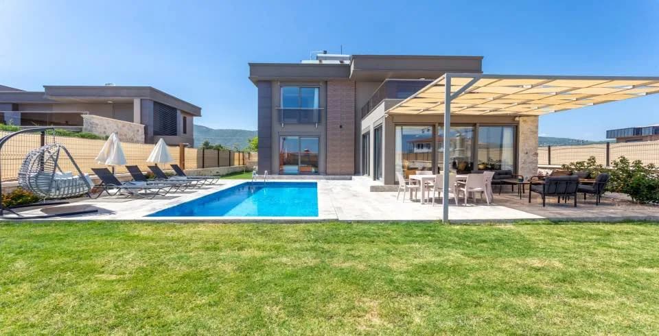 Kaş Andifli'de Doğa İle İç İçe, Özel Havuzlu, 6 Kişilik, Lüks Villa görsel 3
