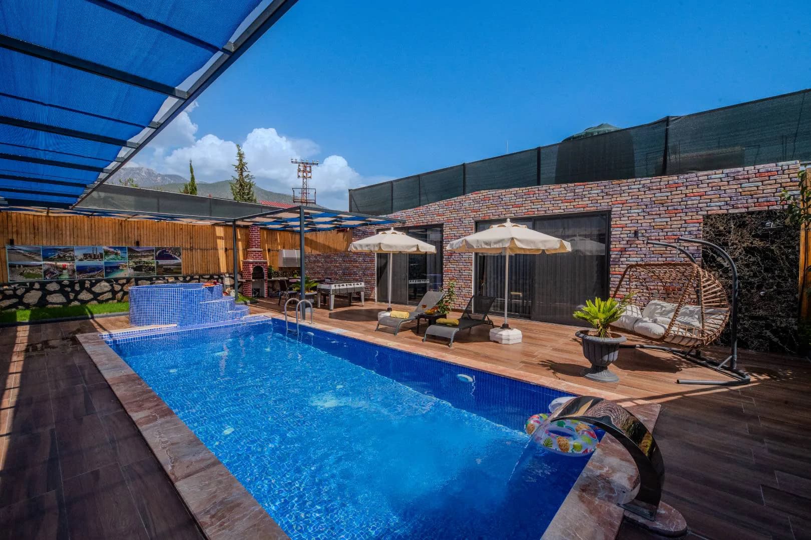 Kaş Çavdır'da Balayı Çiftleri İçin Uygun, Özel Havuzlu, Modern Villa görsel 1