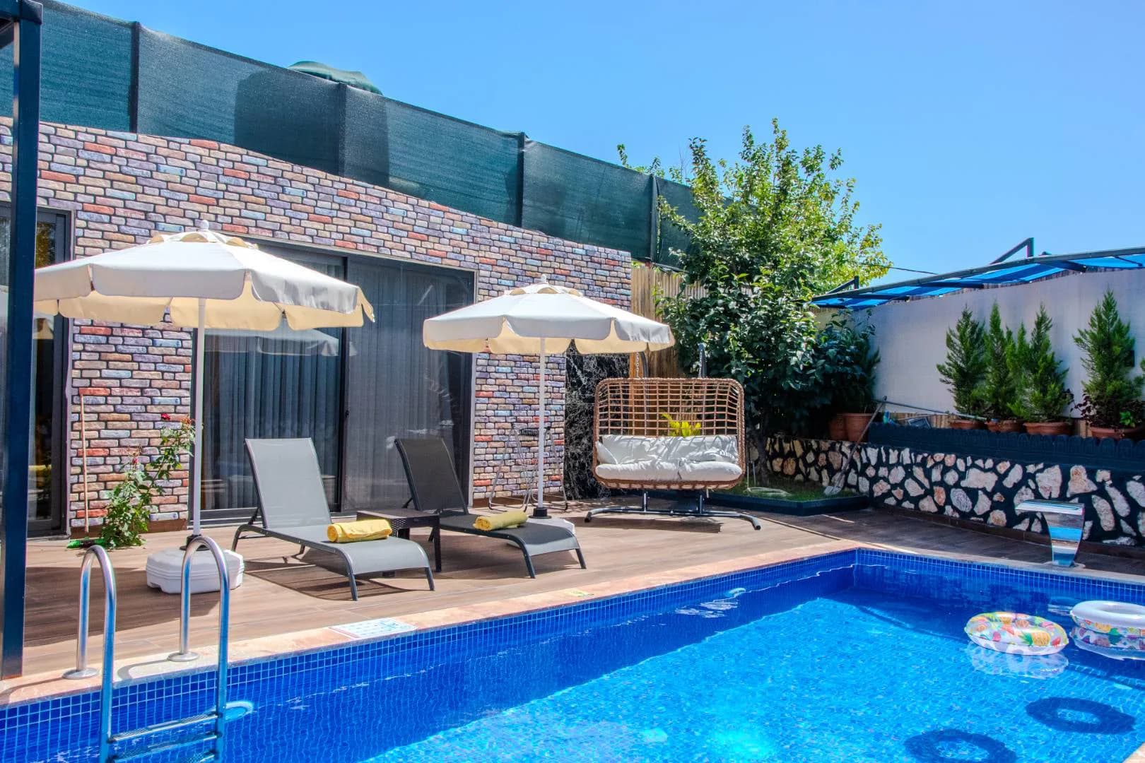 Kaş Çavdır'da Balayı Çiftleri İçin Uygun, Özel Havuzlu, Modern Villa görsel 3