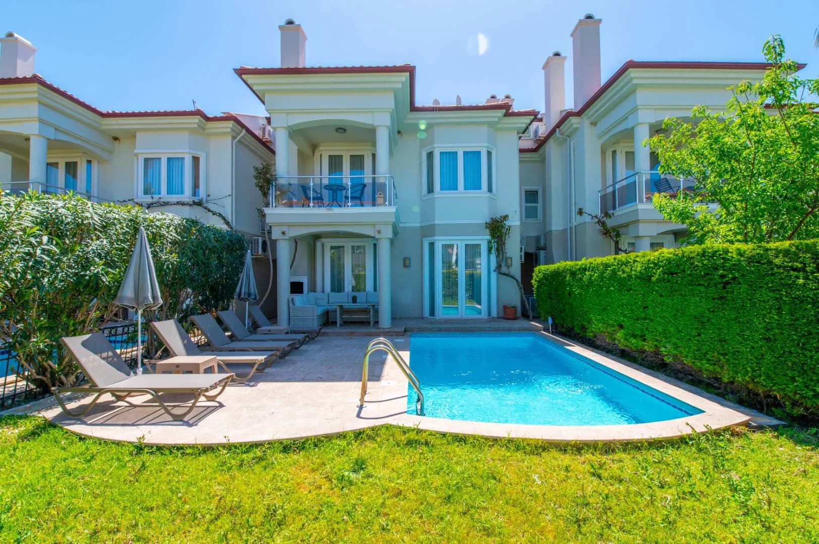Fethiye'de Tesis İçerisinde, Özel Havuzlu, 10 Kişilik Villa görsel 1