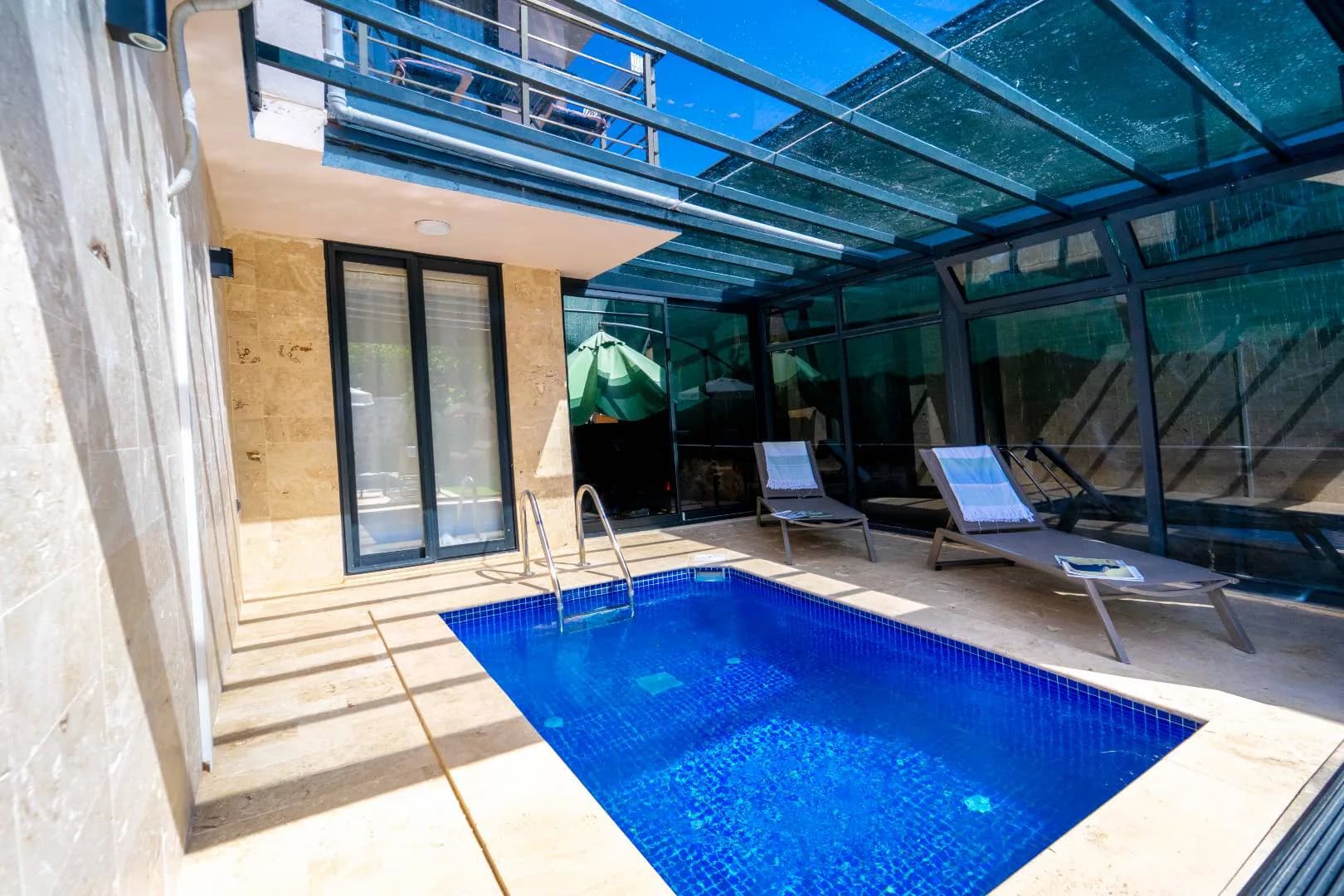 Kaş Patara'da Sessiz ve Sakin Konumda, Özel Havuzlu, Lüks Villa görsel 3