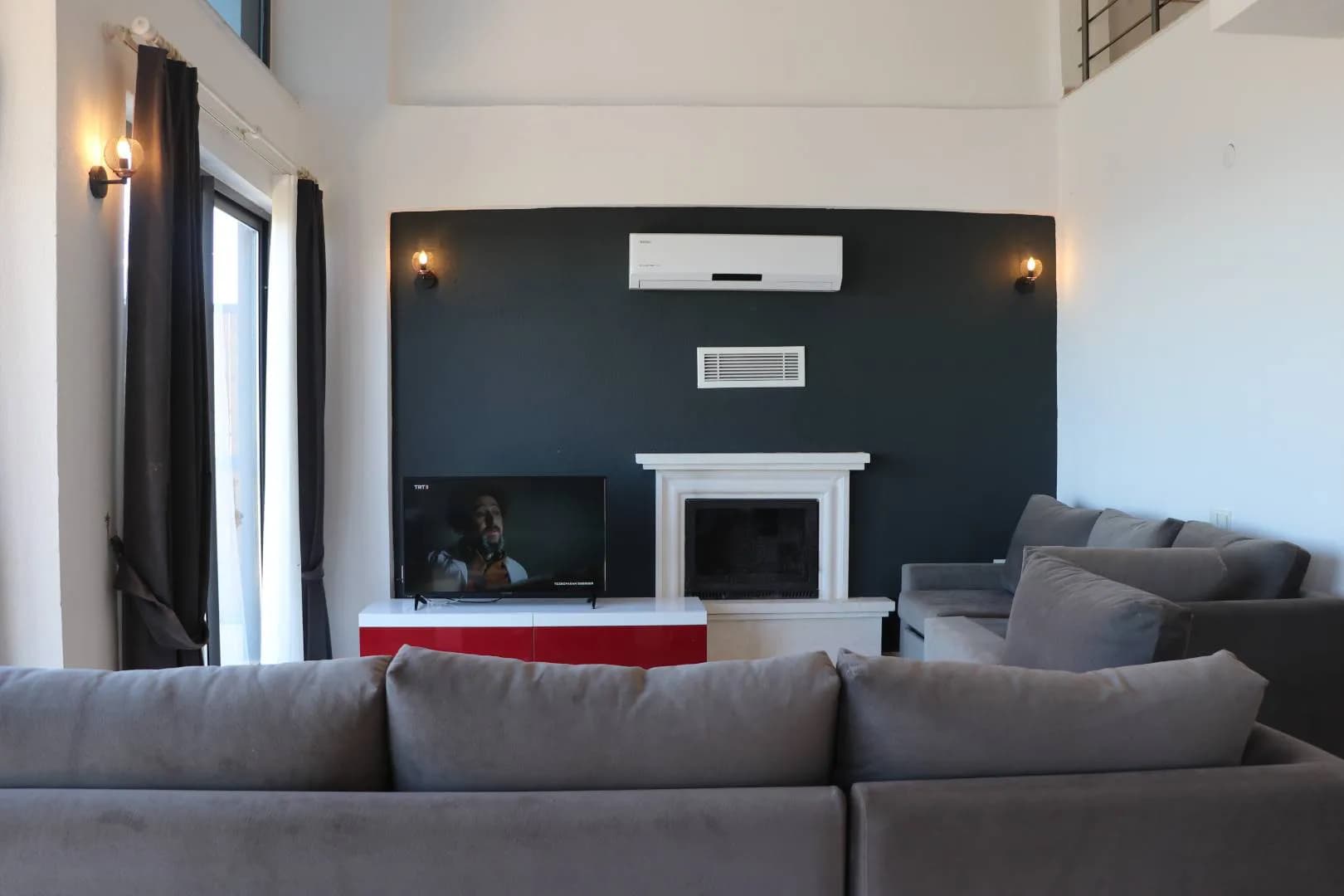 Kaş Üzümlü'de Doğa İle İç İçe, Kapalı Havuzlu, Korunaklı Villa görsel 3