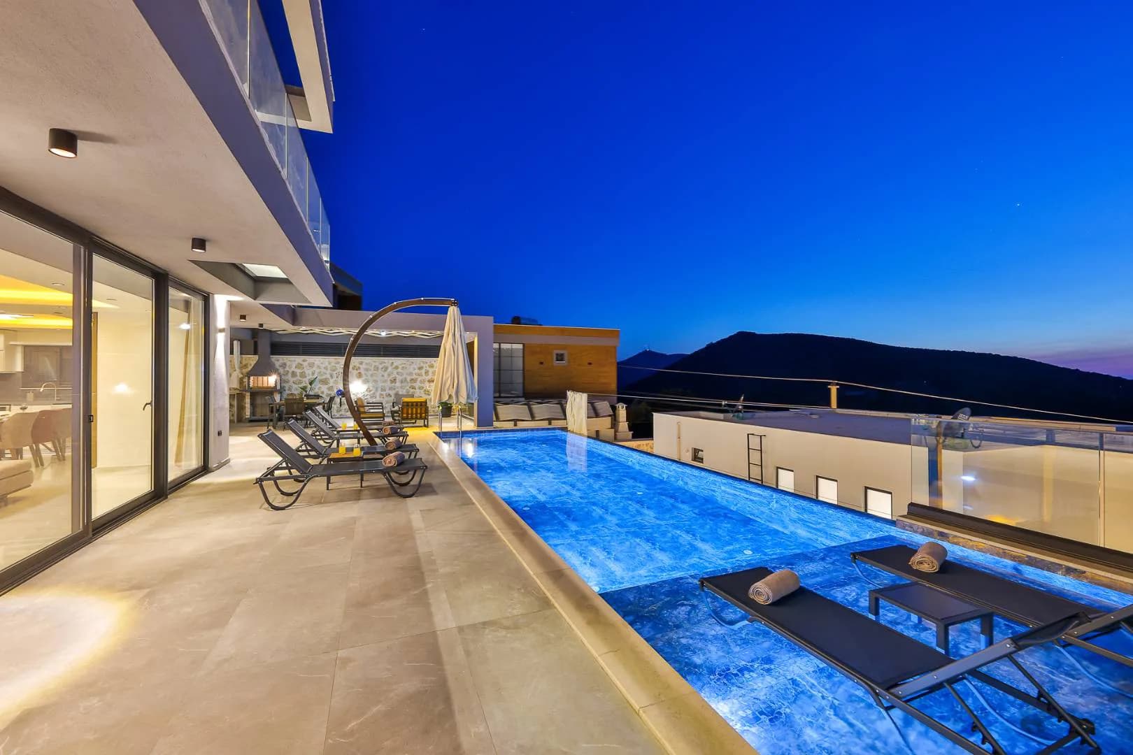 Kaş Kalkan'da Muhteşem Doğa İçerisinde, Özel Havuzlu, Kiralık Villa görsel 2