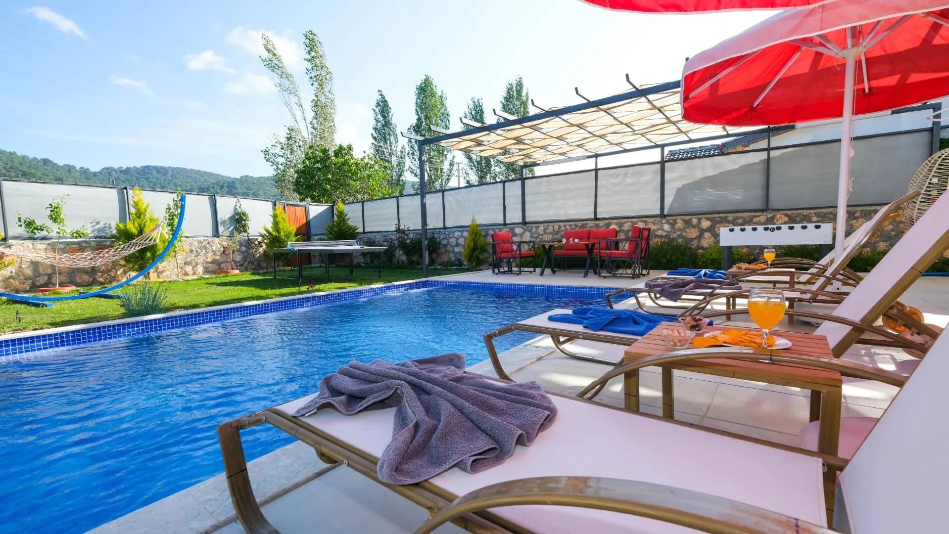 Kaş Sarıbelen'de Huzurlu Konumda, Özel Havuzlu, Jakuzili Villa görsel 2