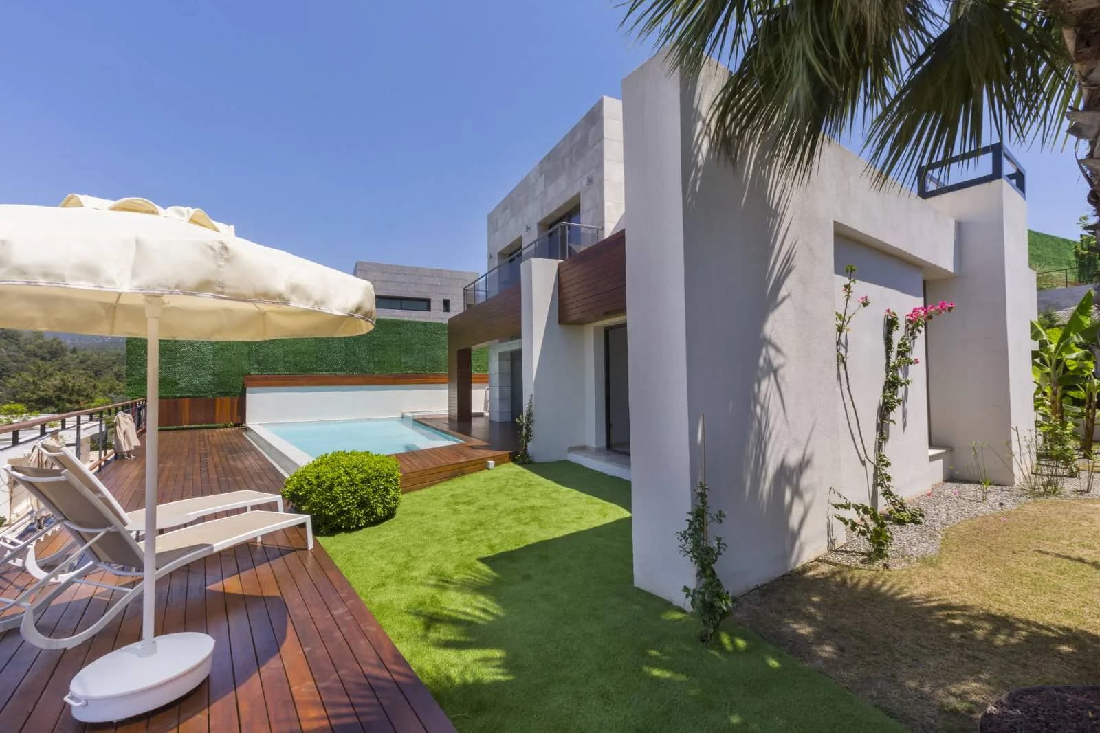 Bodrum Torba'da Yeşilin Kalbinde, Özel Havuzlu, Ultra Lüks Villa görsel 3