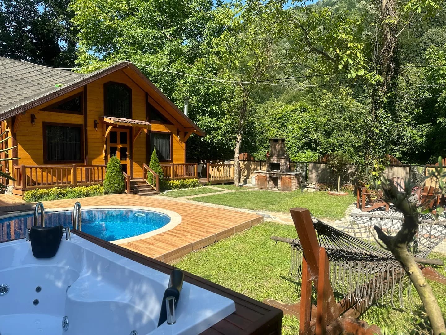 Sapanca'da Doğanın Kalbinde, Geniş Bahçeli, Kiralık Bungalov görsel 1