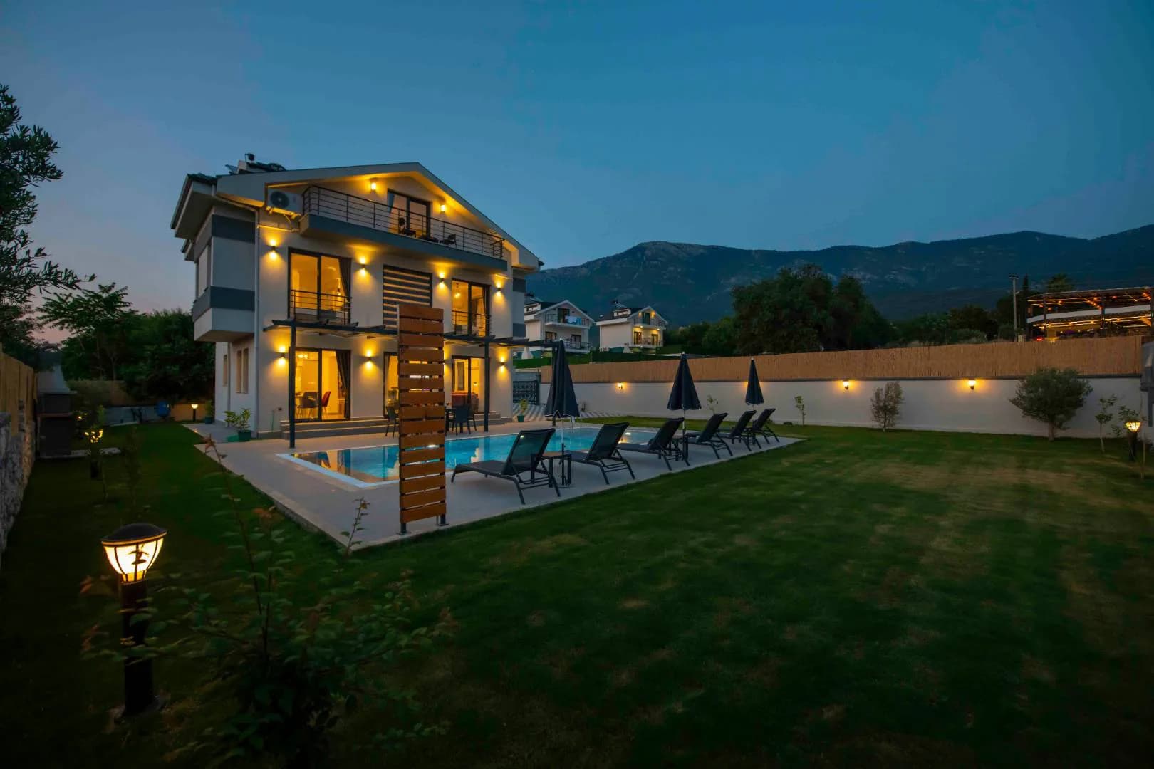 Fethiye Ölüdeniz'de Doğanın Kalbinde, Özel Havuzlu, Lüks Villa görsel 2