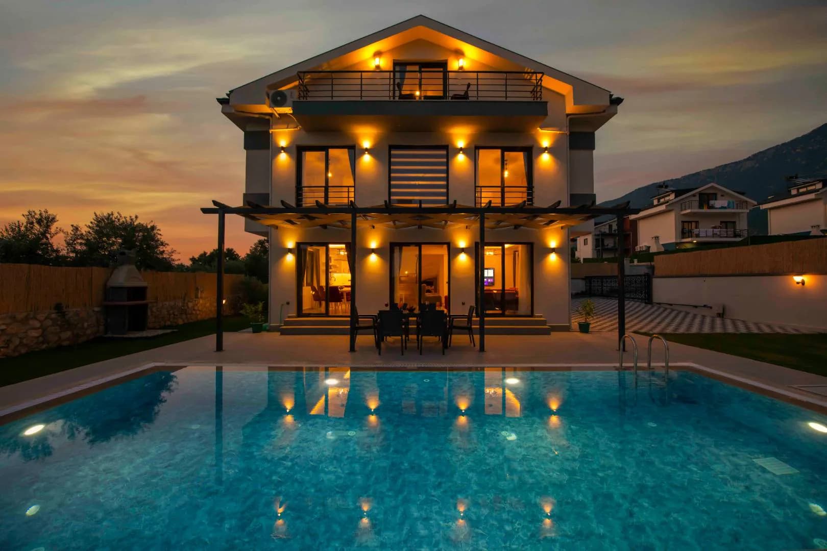 Fethiye Ölüdeniz'de Doğanın Kalbinde, Özel Havuzlu, Lüks Villa görsel 1