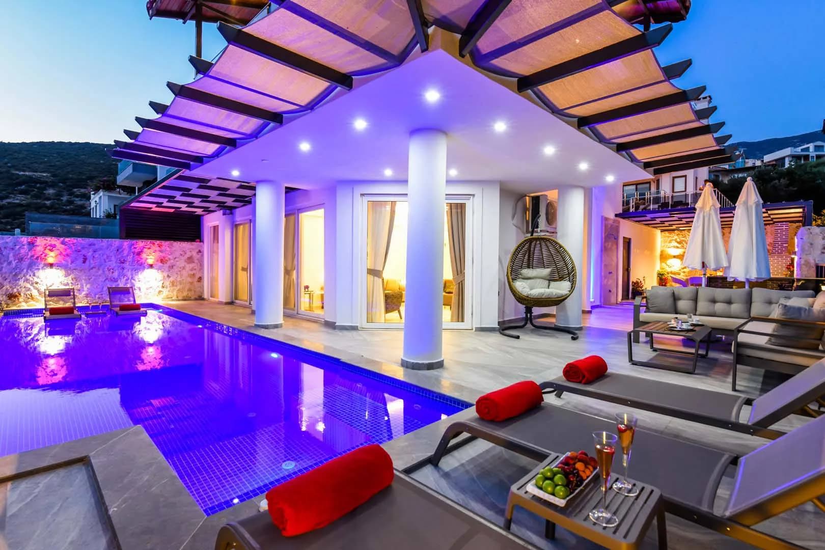 Kaş Kalkan'da Deniz Ve Doğa Manzaralı, Özel Havuzlu, Modern Villa görsel 1