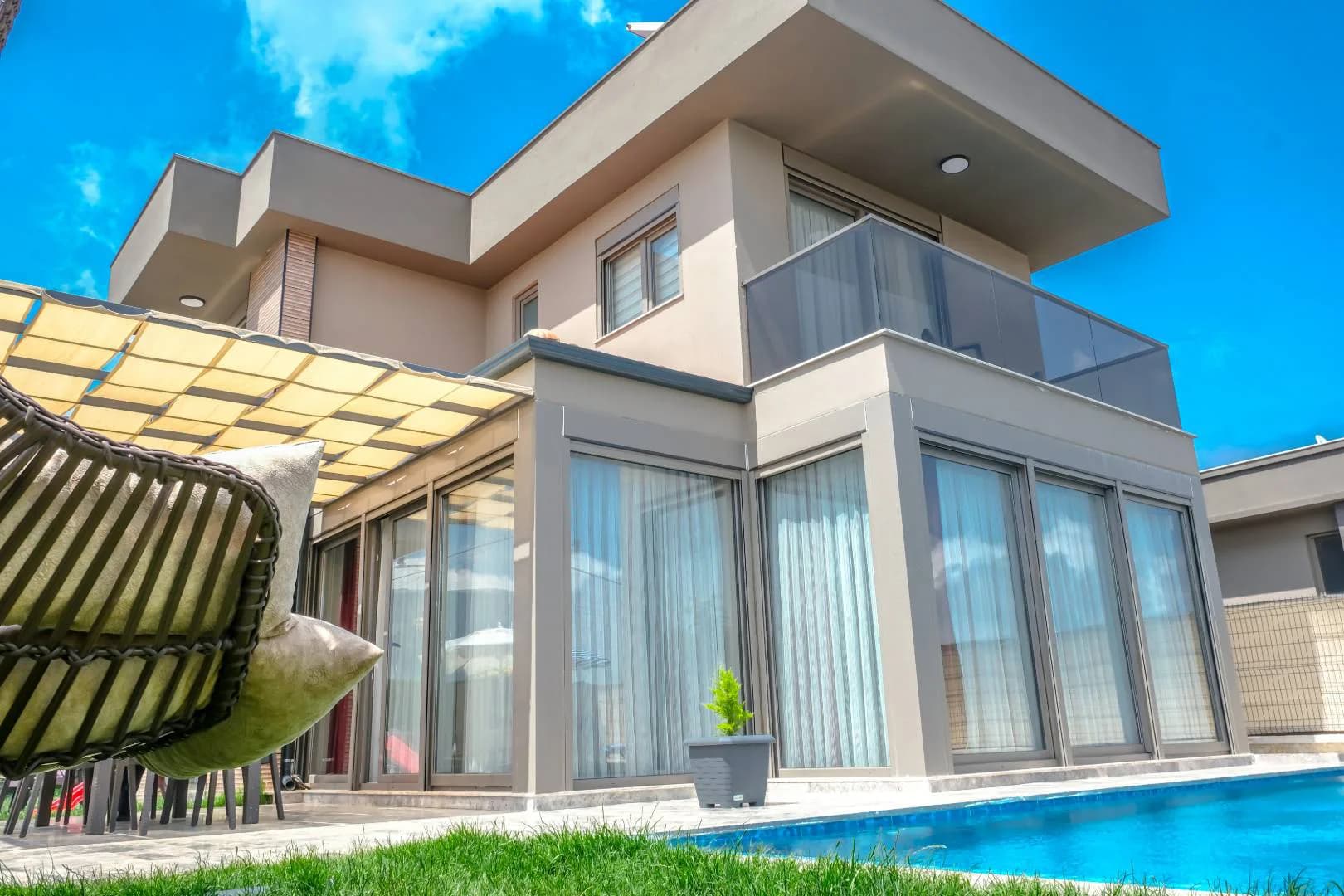 Kaş Andifli'de Yeşillikler İle Dolu Doğada, Özel Havuzlu, Kiralık Villa görsel 3