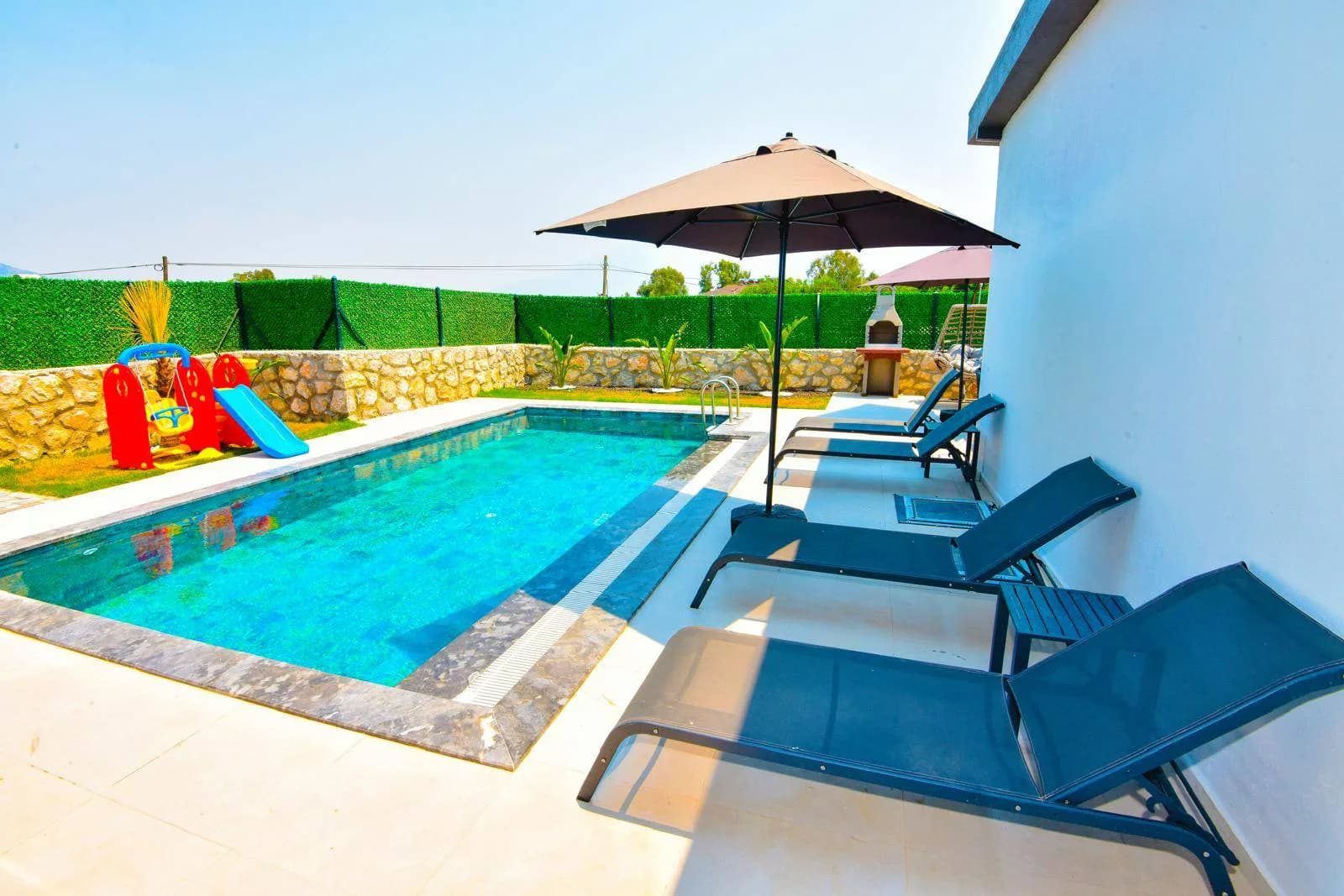 Fethiye Kargı'da Merkezi Konumda, Özel Havuzlu, Lüks Villa görsel 3