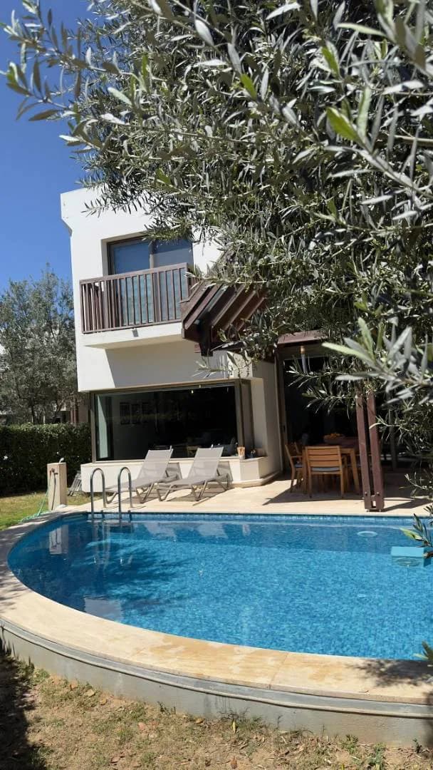 Bodrum Konacık'ta Yemyeşil Bahçeli, Özel Havuzlu, Rustik Villa görsel 2