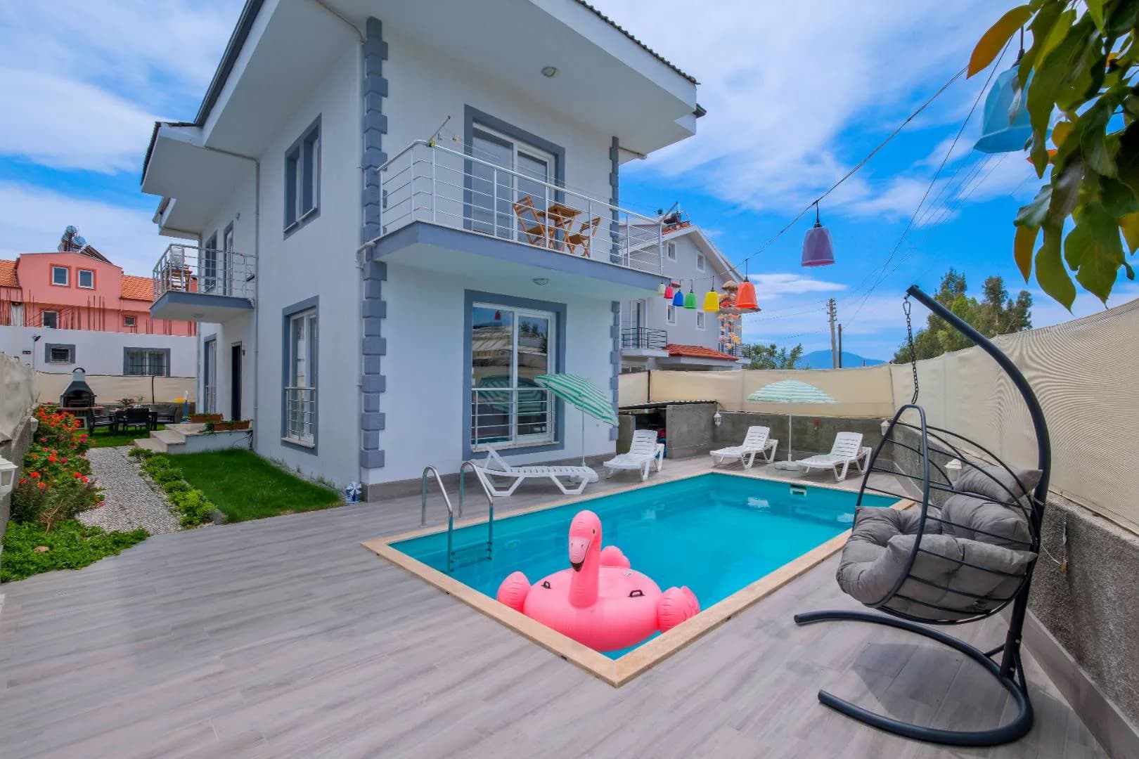 Fethiye Karagedik'te Sakin Konumda, Özel Havuzlu, Konforlu Villa görsel 1