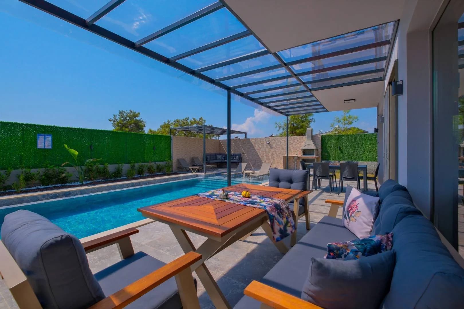 Fethiye Çiftlik'te Doğayla İç İçe, Özel Havuzlu, 4+1 Lüks Villa görsel 3