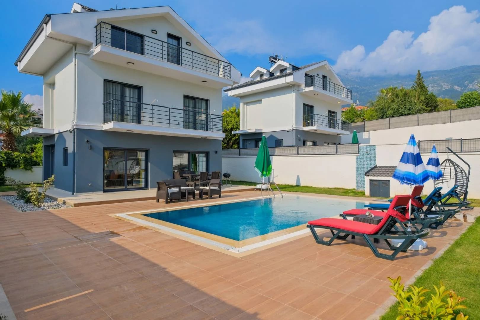 Fethiye Ovacık'ta Merkezi Konumda, Özel Havuzlu, Kiralık Villa görsel 3
