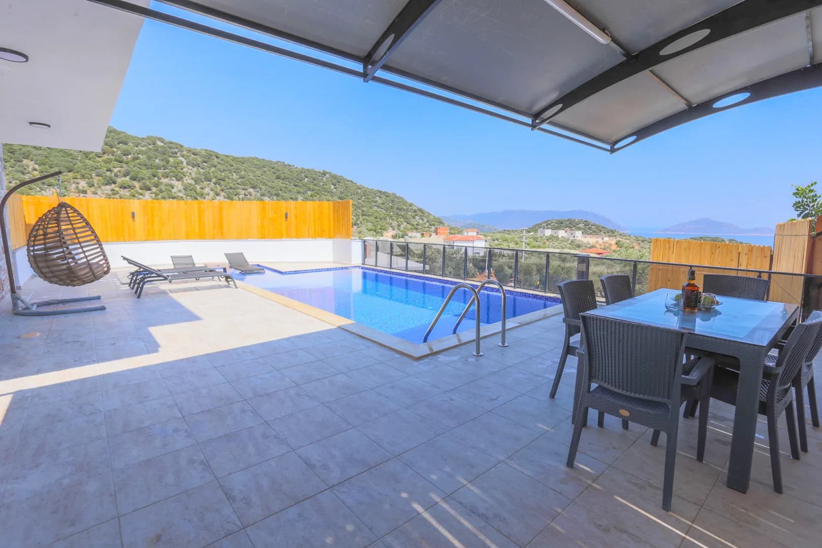 Kaş Belenli'de Benzersiz Deniz Manzaralı, Özel Havuzlu, Lüks Villa görsel 2