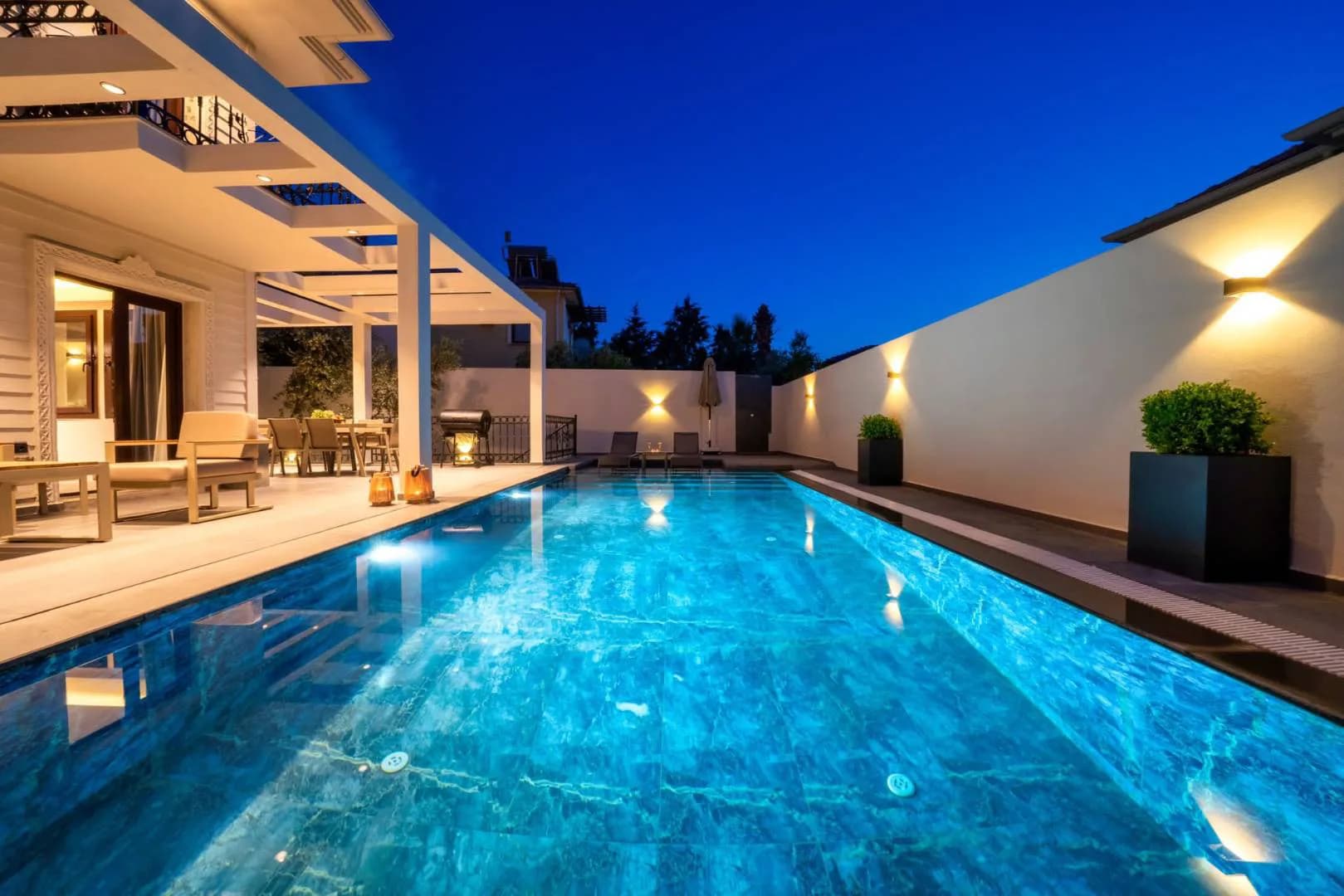 Fethiye Ölüdeniz'de Lüks Tasarıma Sahip, Özel Havuzlu Kiralık Villa görsel 2