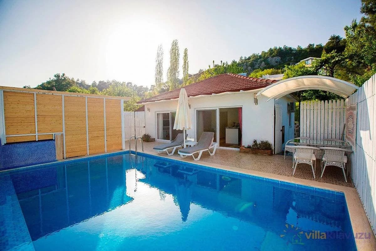 Kaş İslamlar'da Muhteşem Doğada, Özel Havuzlu, Tatil Villası görsel 1