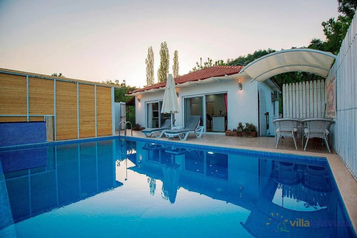 Kaş İslamlar'da Muhteşem Doğada, Özel Havuzlu, Tatil Villası görsel 2