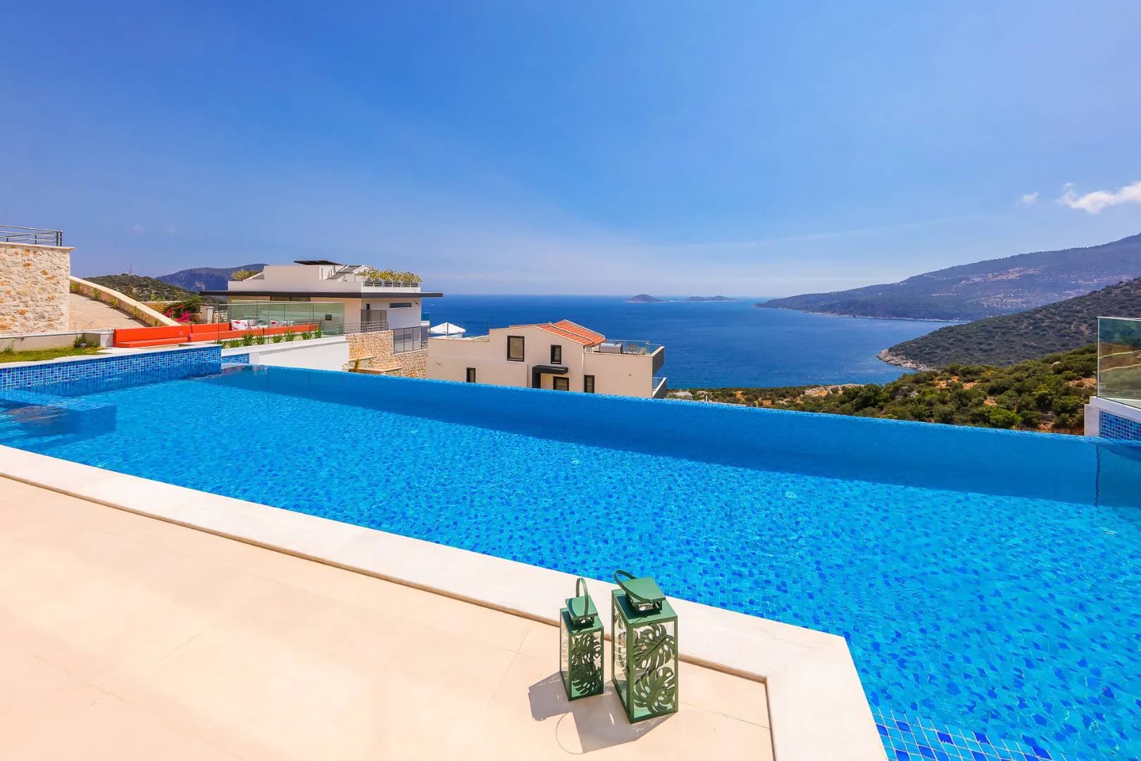 Kaş Kalkan'da Göz Alıcı Manzaralı, Özel Havuzlu, Lüks Villa görsel 2