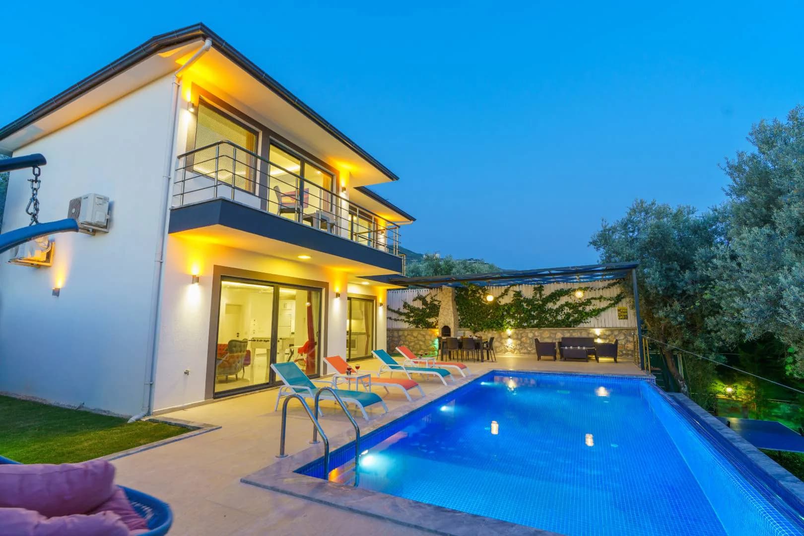 Kaş Çayköy'de Enfes Doğada, Özel Havuzlu, Tatil Villası görsel 2