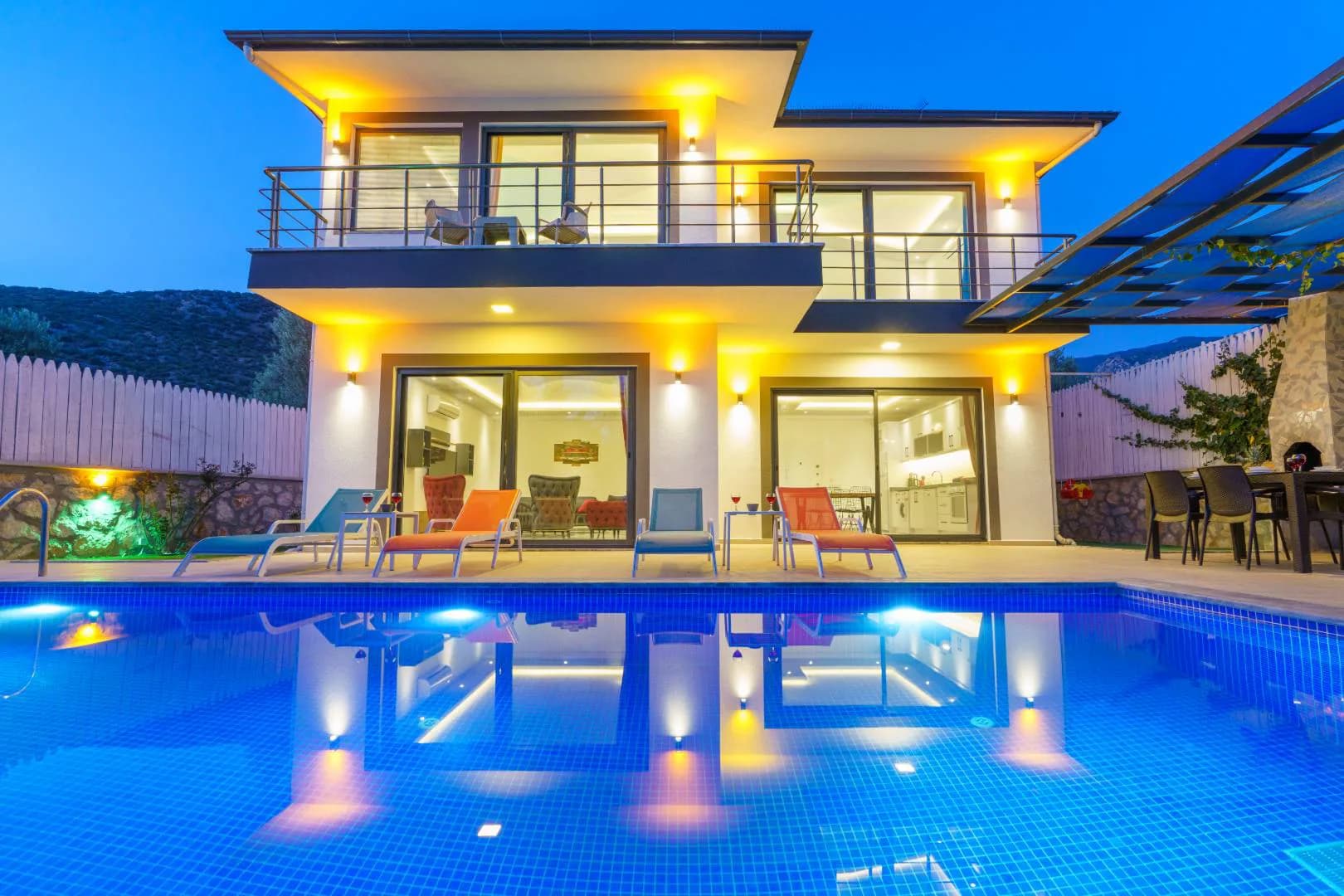 Kaş Çayköy'de Enfes Doğada, Özel Havuzlu, Tatil Villası görsel 3