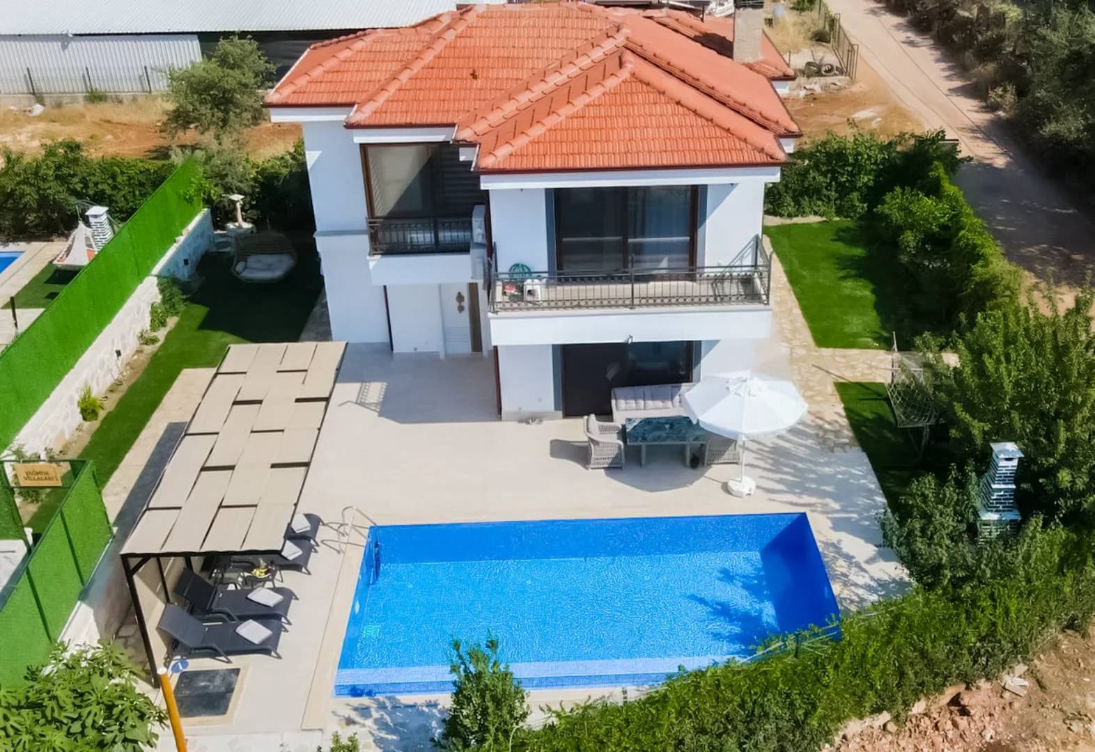 Kaş Andifli'de Özel Havuzlu, Jakuzili, 4 Kişi Kapasiteli Kiralık Villa görsel 1