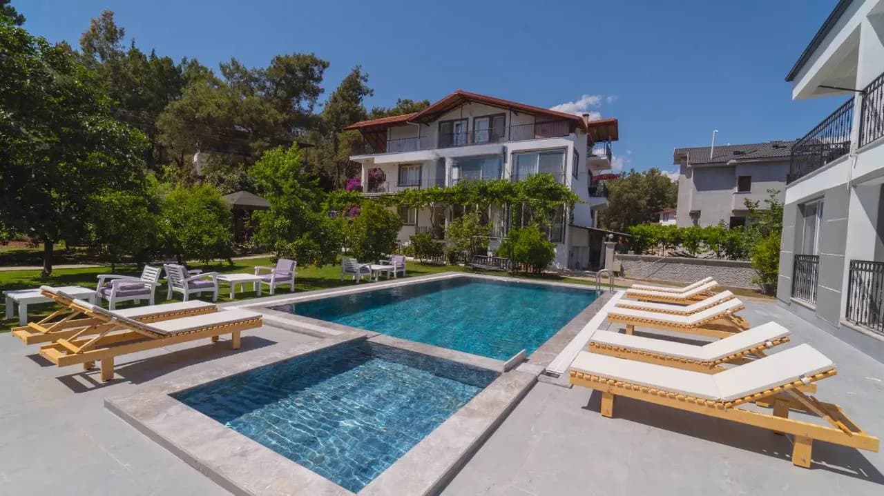 Fethiye Çiftlik'te Modern Tasarımlı, Ortak Havuzlu, Konforlu Daire görsel 3