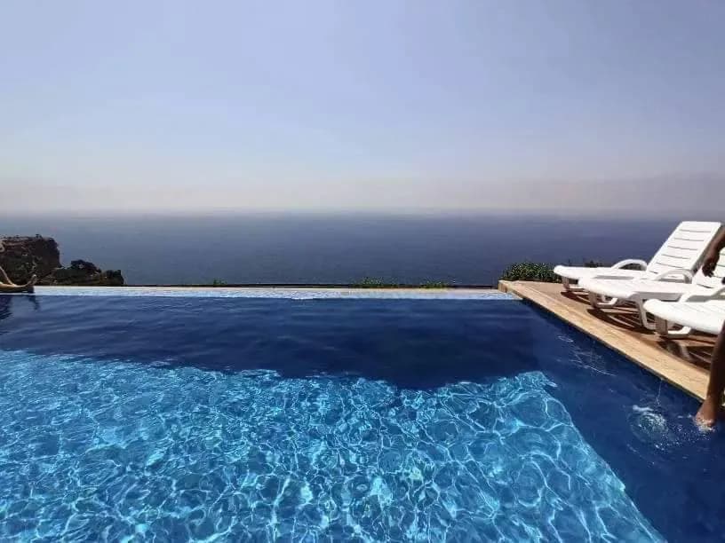 Alanya Uğrak'da Panoramik Deniz Manzaralı, Özel Havuzlu, Lüks Villa görsel 1