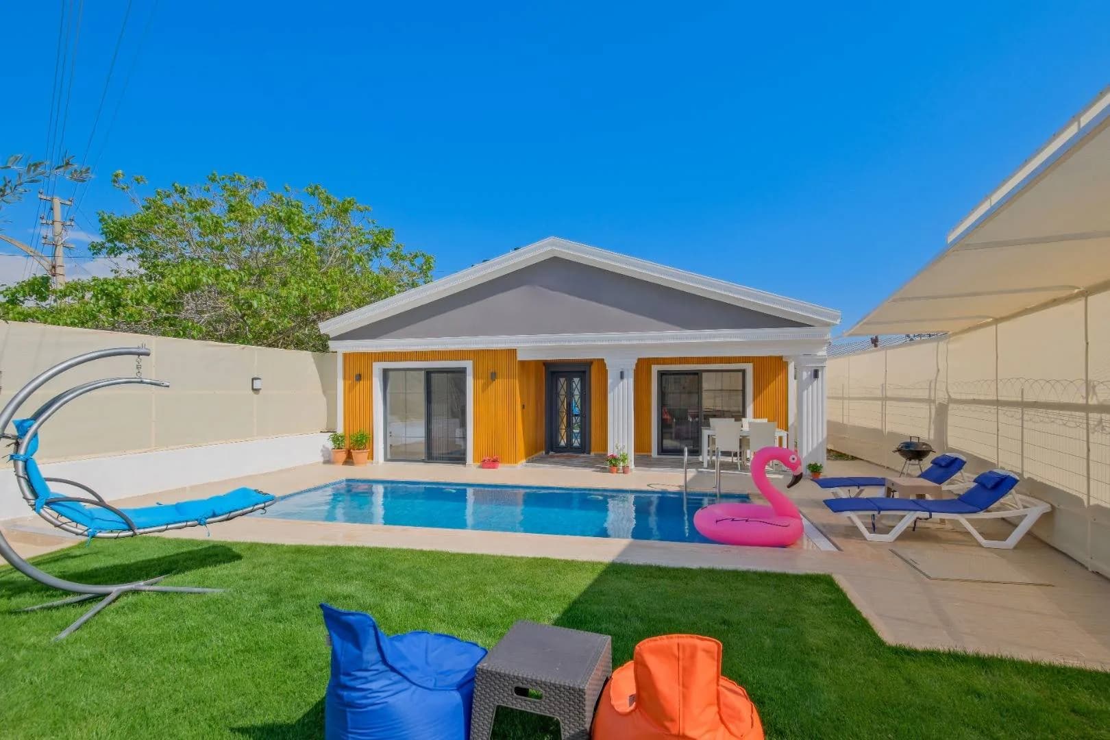 Fethiye Bozyer'de Çekirdek Ailelere Uygun, Özel Havuzlu, Kiralık Villa görsel 1