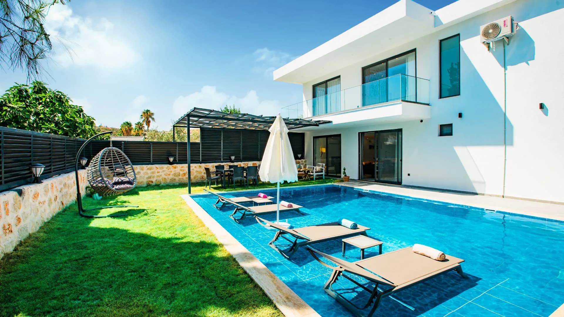 Kaş Patara'da Doğayla İç İçe, Özel Havuzlu, Jakuzili, Kiralık Villa görsel 1