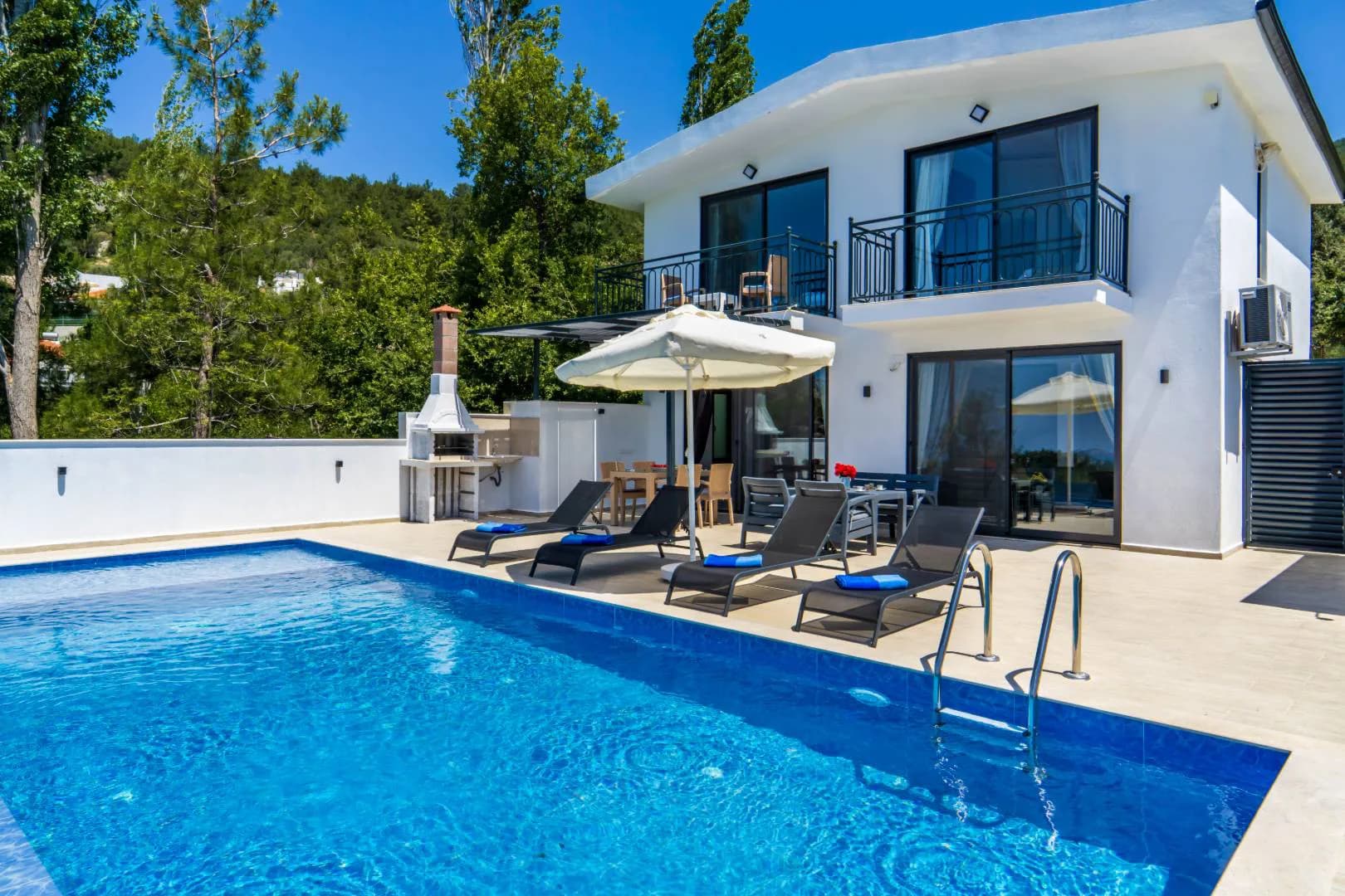 Kaş İslamlar'da Enfes Doğada, Özel Havuzlu, Lüks Villa görsel 1