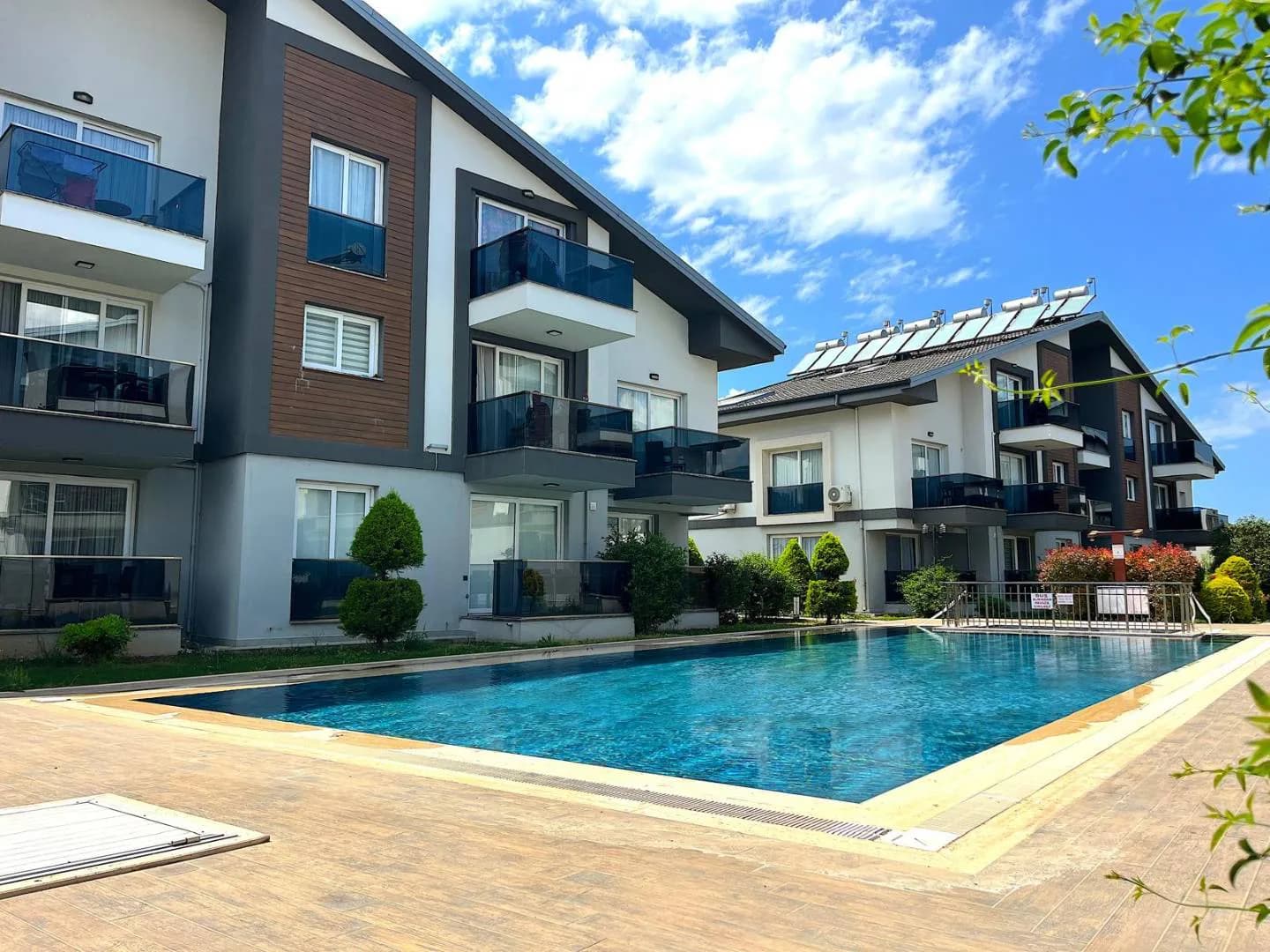 Fethiye Yeni'de Site İçerisinde, Ortak Havuzlu, 1+1 Daire görsel 1