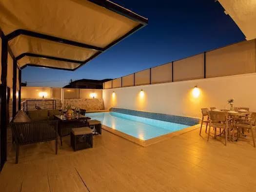 Kaş Andifli'de Doğayla Baş Başa, Özel Havuzlu, İkiz Villa görsel 3