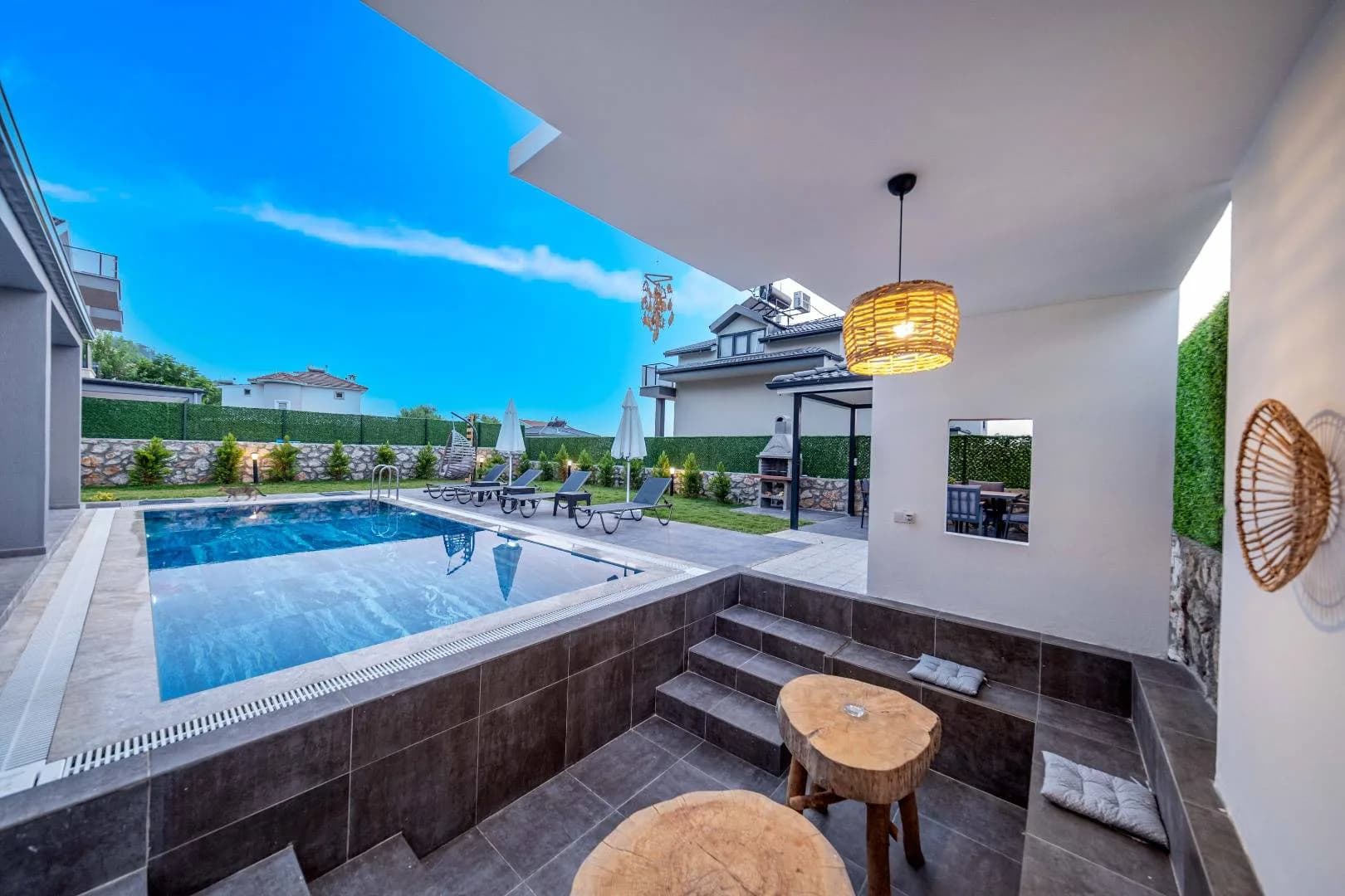 Fethiye Ölüdeniz'de Doğayla Baş Başa, Özel Havuzlu, Konforlu Villa görsel 2