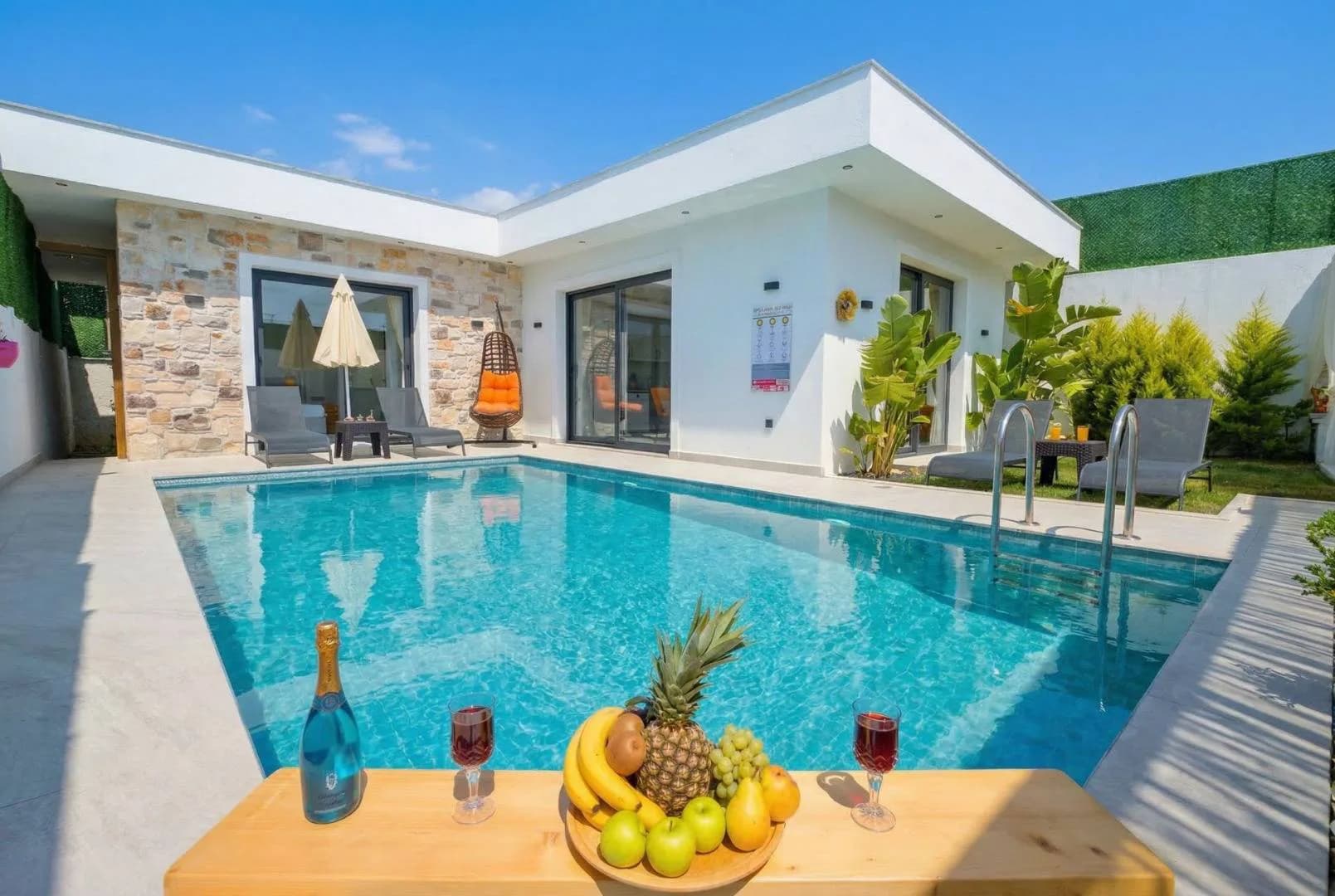 Fethiye Karaçulha'da Çekirdek Ailelere Uygun, Özel Havuzlu, Lüks Villa görsel 1
