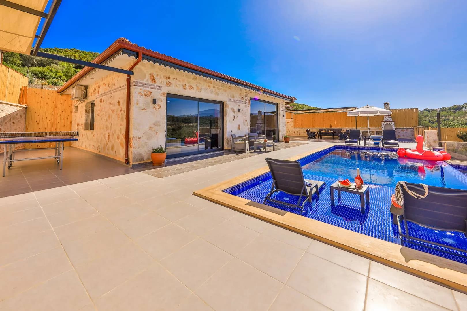 Kaş Belenli'de Enfes Doğa İçerisinde, Özel Havuzlu, Kiralık Villa görsel 1