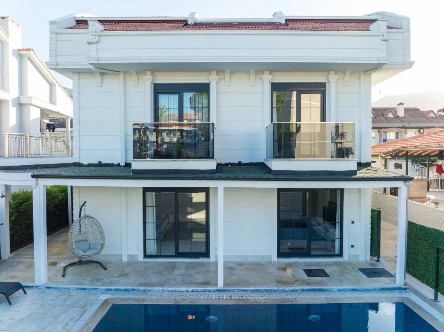 Marmaris İçmeler'de Merkezi Konumda, Özel Havuzlu, Plaja Yakın Villa görsel 1