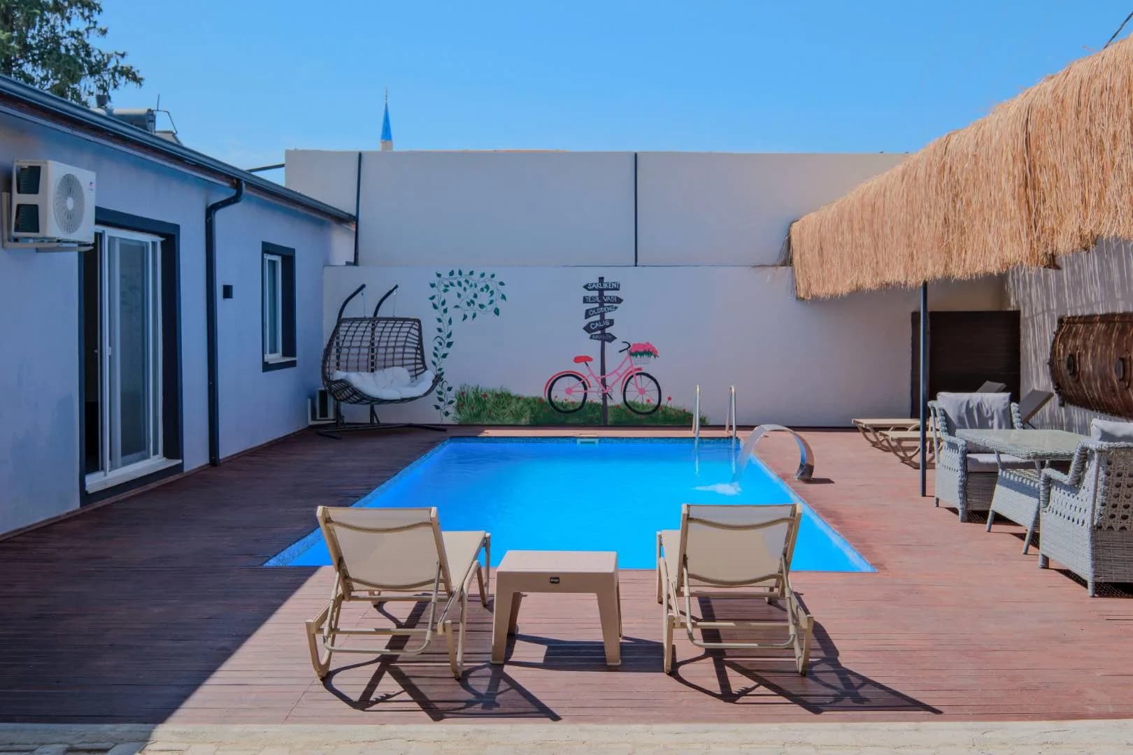 Fethiye'de Çekirdek Aileler İçin Uygun, Özel Havuzlu, Korunaklı Villa görsel 2
