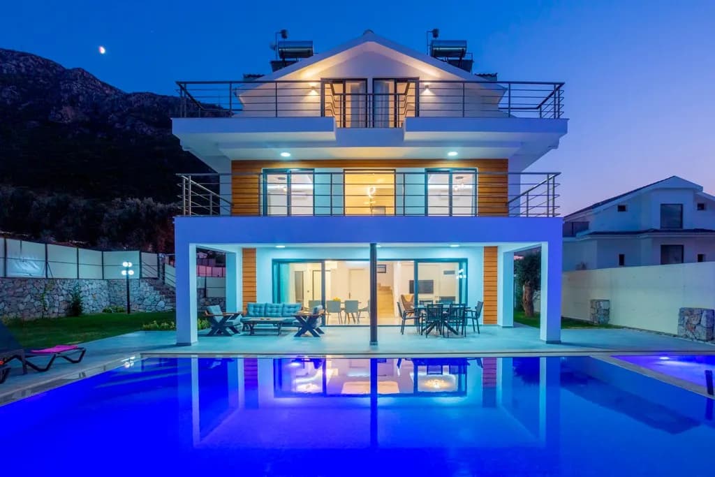 Ölüdeniz'de Kalabalık Ailelere Uygun, Özel Havuzlu, Otantik Villa görsel 3