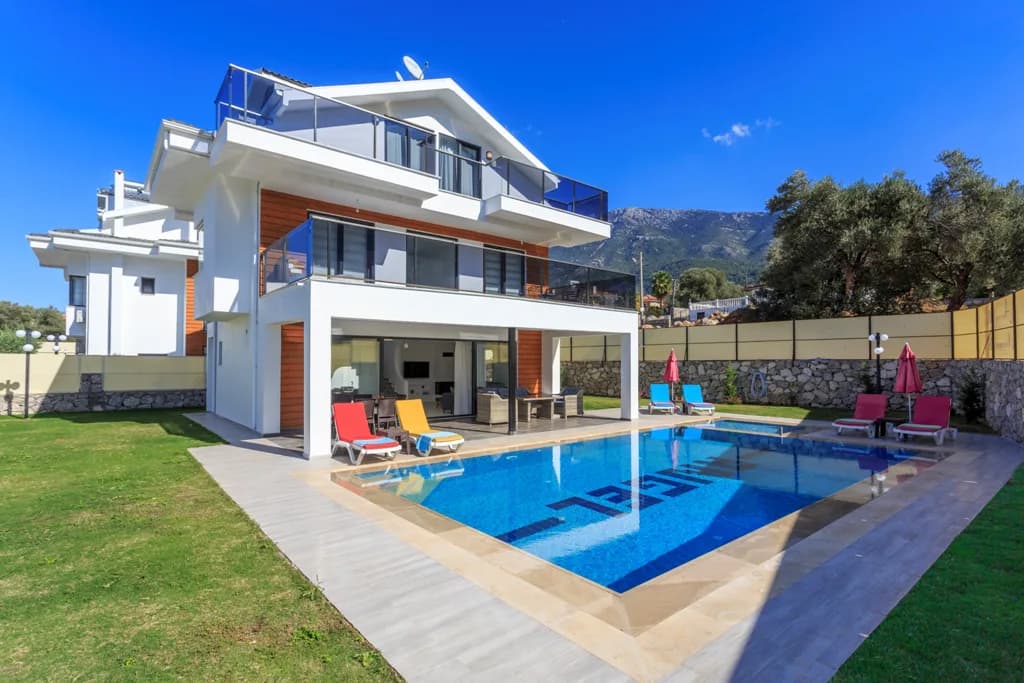 Ölüdeniz'de Kalabalık Ailelere Uygun, Özel Havuzlu, Otantik Villa görsel 2