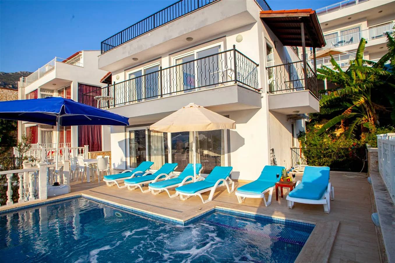 Kaş Kalkan'da Enfes Manzaraya Sahip, Özel Havuzlu, Kiralık Villa görsel 1
