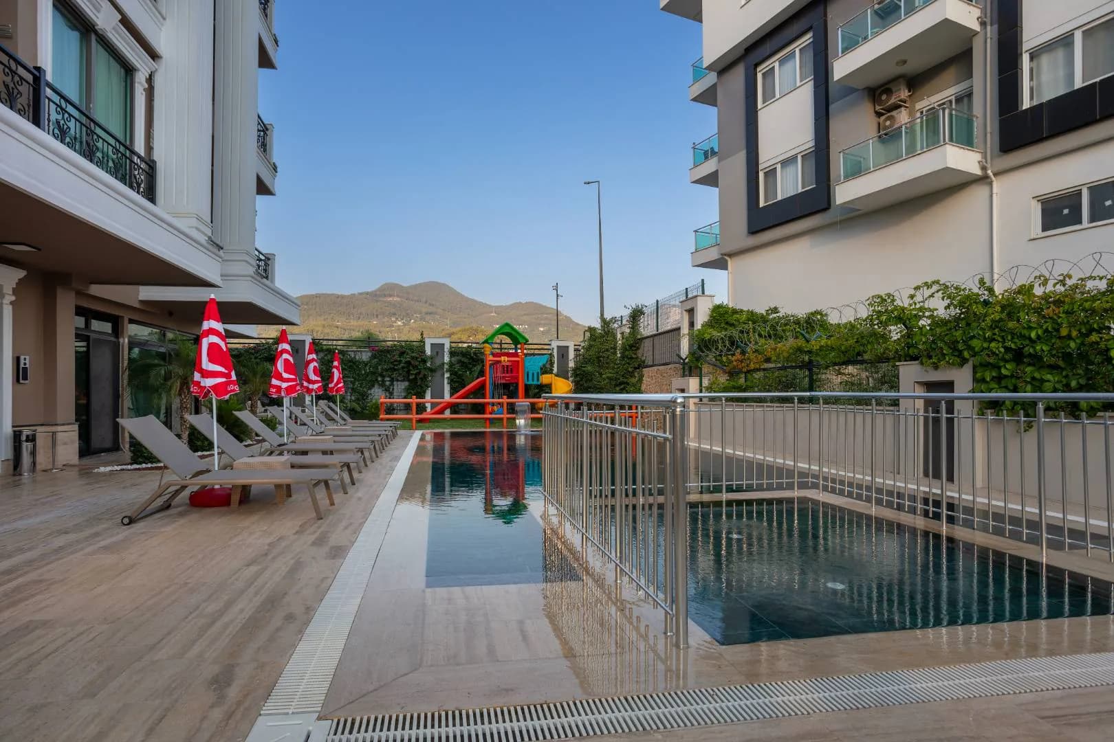 Alanya Oba'da Merkezi Konumda, Ortak Havuzlu, 1+0 Suite görsel 2