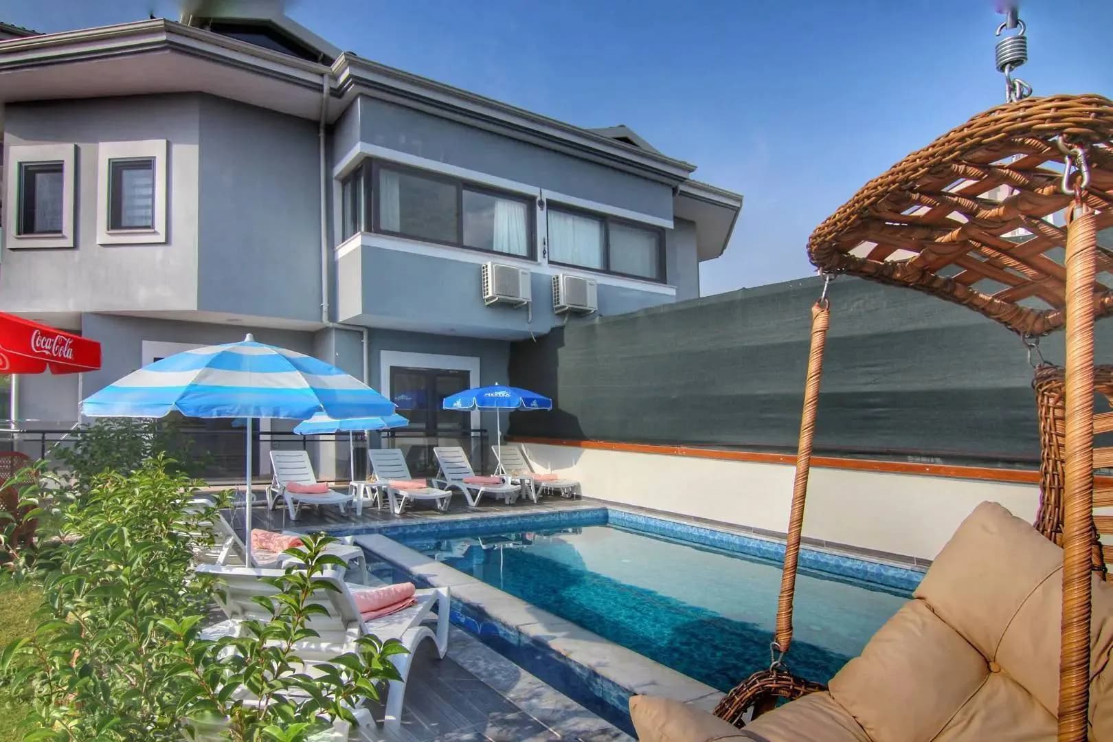Fethiye Çiftlik'te Doğa İçerisinde, Özel Havuzlu, Konforlu Villa görsel 1
